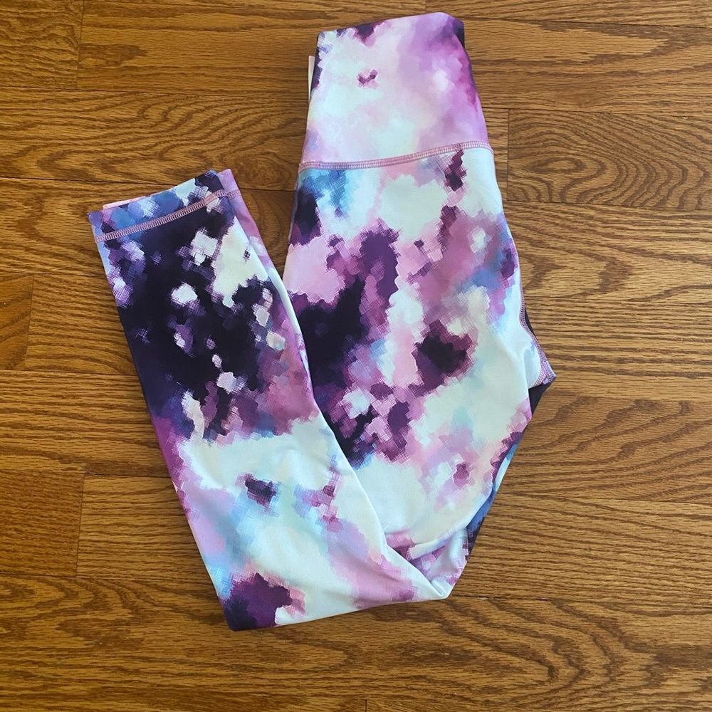 Lululemon tyedye leggings NWOT